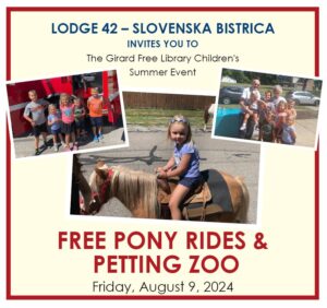 AMLA Lodge 42 Free Pony Rides and Petting Zoo